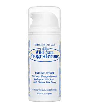 Wild Yam Progesterone Skin Cream 3 oz Airless Pump