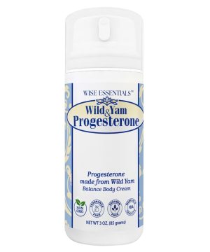 Wild Yam Progesterone Skin Cream 3 oz Airless Pump
